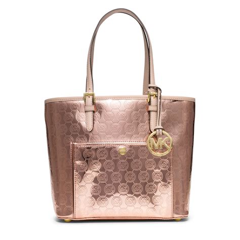 michael kors rose gold: Handbags 